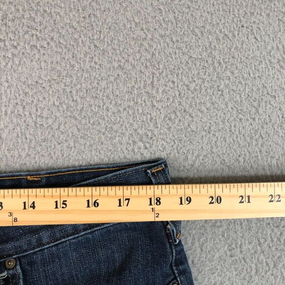 Carhartt Jeans Mens 38x30 Blue Denim Relaxed Fit Medium Wash Straight Workwear - Picture 6 of 8